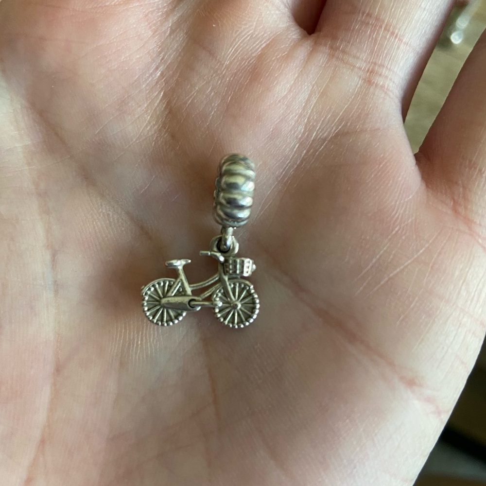 Pandora bicycle charm